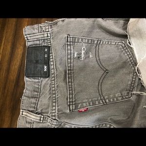 Levi cut off shorts